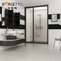 Bvlgari black and white tiles Bathroom kitchen wall tiles Simple modern kitchen and bathroom three-dimensional tiles solid color glazed tiles