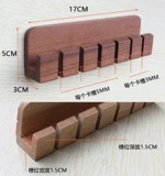 Настольный зарядный кабель, система хранения из натурального дерева, деревянный мобильный телефон, шнур питания, защитная застежка, ноутбук, деревянная подвеска, фиксаторы в комплекте