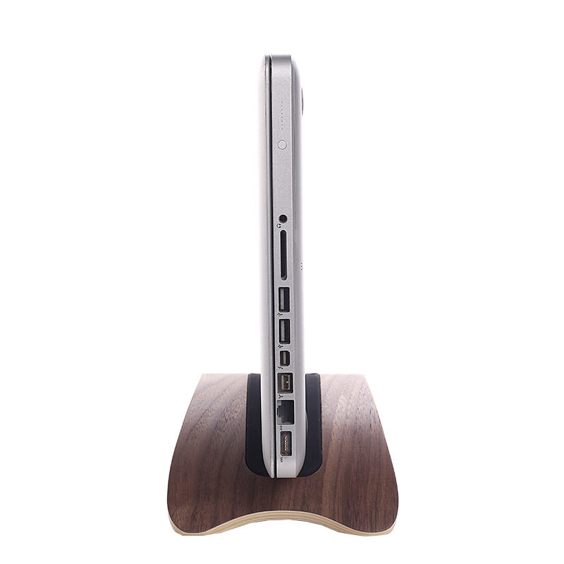 Notebook stand storage Upright macbook computer radiator Desktop bracket sub-wood support frame