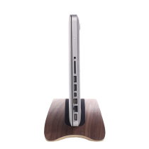 Notebook upright bracket storage macbook computer radiator desktop bracket sub-wooden support frame