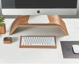 Youzan imac All -in -один кронштейн деревянный увеличение деревянного настольного компьютера.