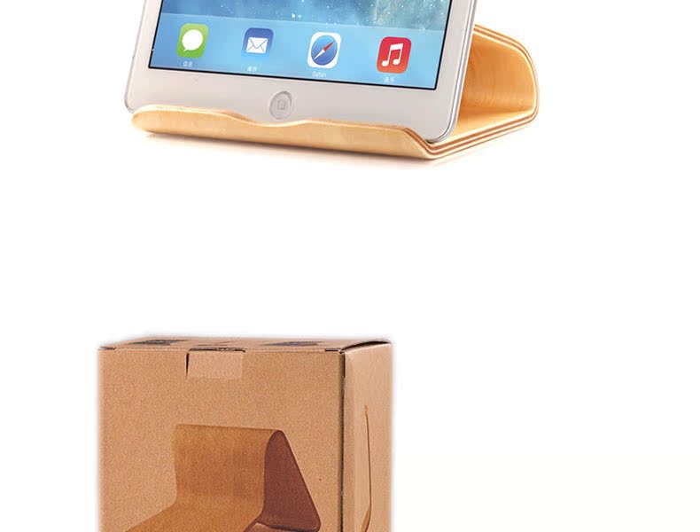 Creative Desktop tablet gỗ đứng ipad chất lượng lười biếng hỗ trợ máy tính kệ gỗ rung live cơ sở đa chức năng lười biếng pad khéo léo phổ neo khung để xem video - Phụ kiện máy tính bảng bàn phím ipad pro 10.5
