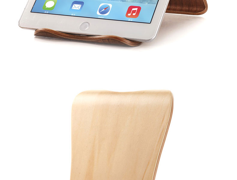 Creative Desktop tablet gỗ đứng ipad chất lượng lười biếng hỗ trợ máy tính kệ gỗ rung live cơ sở đa chức năng lười biếng pad khéo léo phổ neo khung để xem video - Phụ kiện máy tính bảng bàn phím ipad pro 10.5