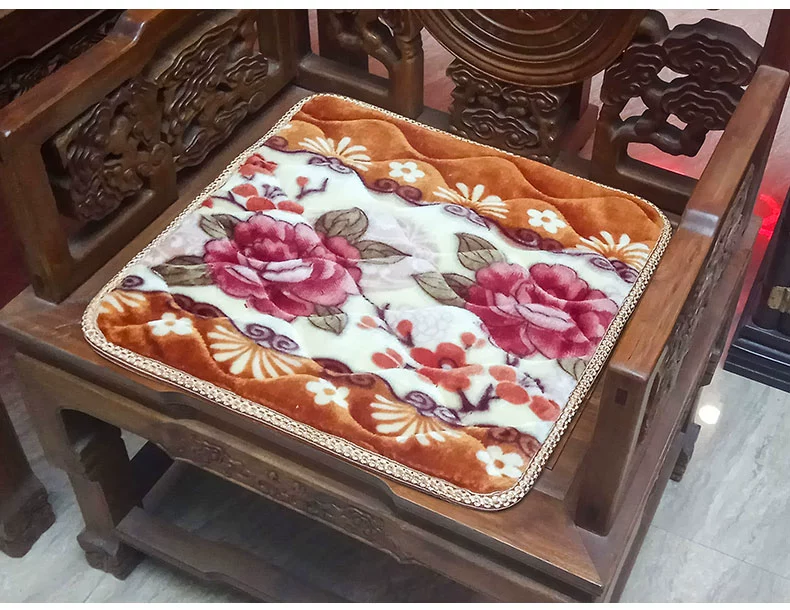 Dày đệm sofa đệm nhà gỗ màu đỏ ghế ăn đệm ghế văn phòng đệm ghế đệm pad ass - Ghế đệm / đệm Sofa