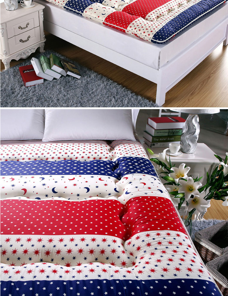 Ký túc xá nệm dày cho sinh viên 褥 thảm trải sàn 褥 0,9 1,2 1,35 1,5m1,8 m - Nệm giá đệm everon