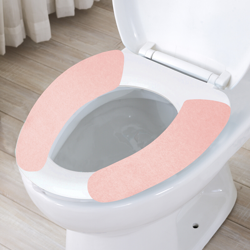 Warm Love Toilet stickup with adhesive toilet cover Toilet Cover Toilet Cushion Cartoon Spring Seat Toilet Bowl