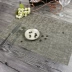 Yêu bàn cà phê đế lót ly placemats ấm áp cách điện PVC mat hiện đại Nhà hàng Trung Quốc Nữ hoàng coaster trang trí - Khăn trải bàn Khăn trải bàn