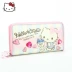HelloKitty Ví Hello Kitty Phim hoạt hình Cô gái dây kéo dài Chủ thẻ sinh viên Ngày quà tặng trẻ em Ví tiền xu - Túi bé / Ba lô / Hành lý Túi bé / Ba lô / Hành lý