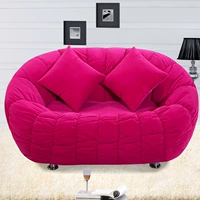 Bean môi giải trí lười biếng túi sofa bí ngô căn hộ nhỏ vải rửa phòng ngủ đôi, sống ban công phòng Mạng đỏ - Ghế sô pha sofa văng