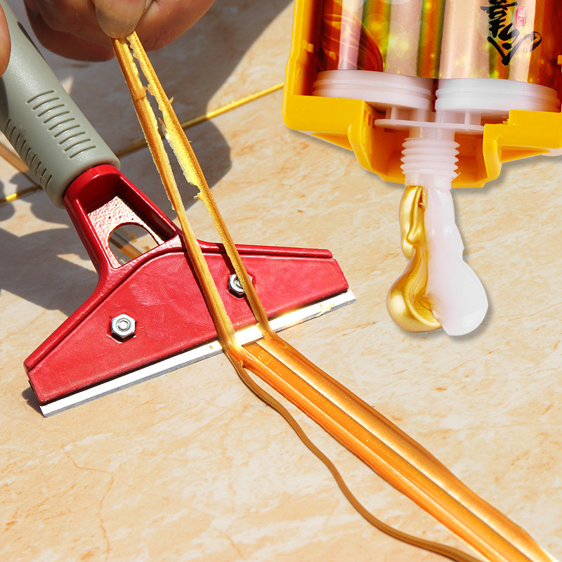 G brand Jinxi ceramic tile floor tile special beauty joint caulking agent real porcelain glue gold (imported raw materials)