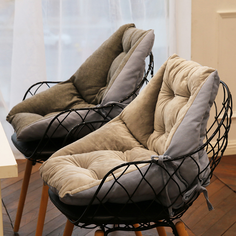 Office long seated deity Backrest Cushion Chair Cushion Chair Cushion integrated floating window tatami padded waist cushions on the ground floor