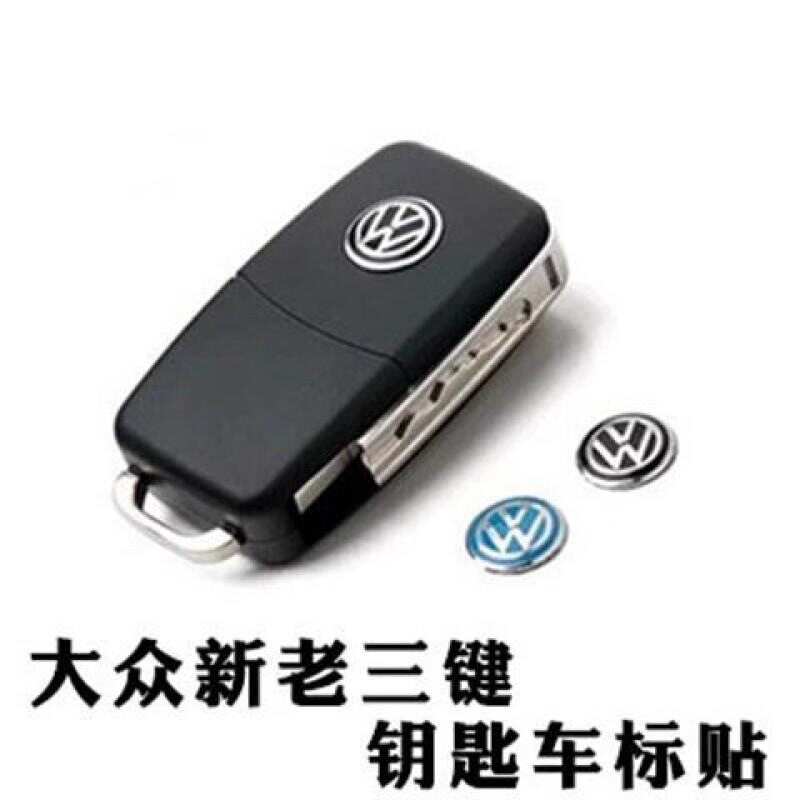 Подходит для Volkswagen cc Magotan Bora Sagitar ключ дистанционного управления наклейка с логотипом наклейка с логотипом vw crystal Бесплатная доставка