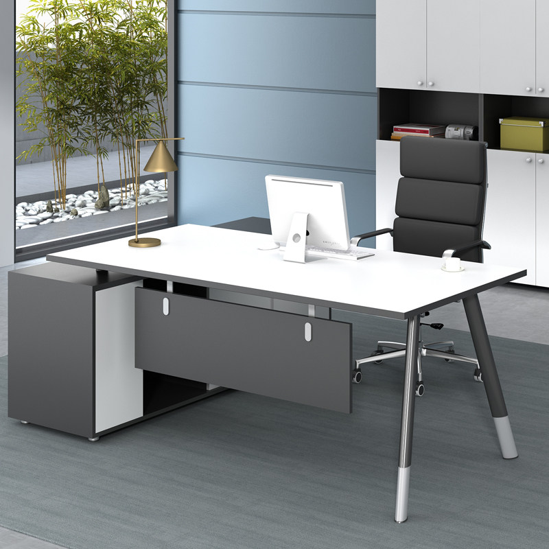 Boss Desk Office Furniture Brief Modern Chengdu Big Bandae Desk Manager Desk Manager Desk Chair Desk Chair