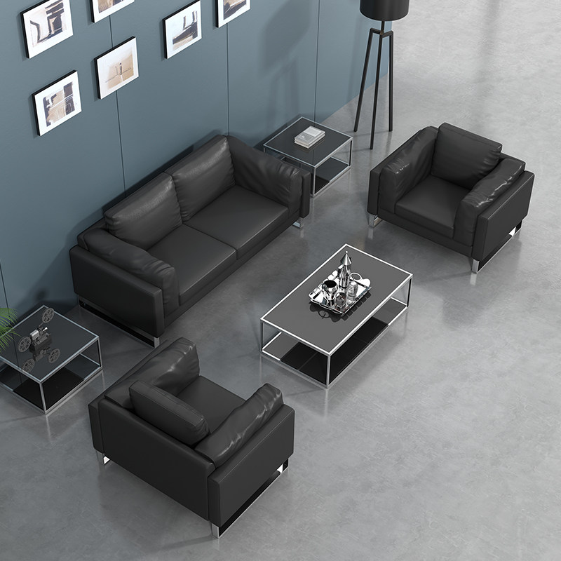 Guizhou Piart sofa minimalist office Modern business Double trio position Living room Small family Type 1705-JXVK