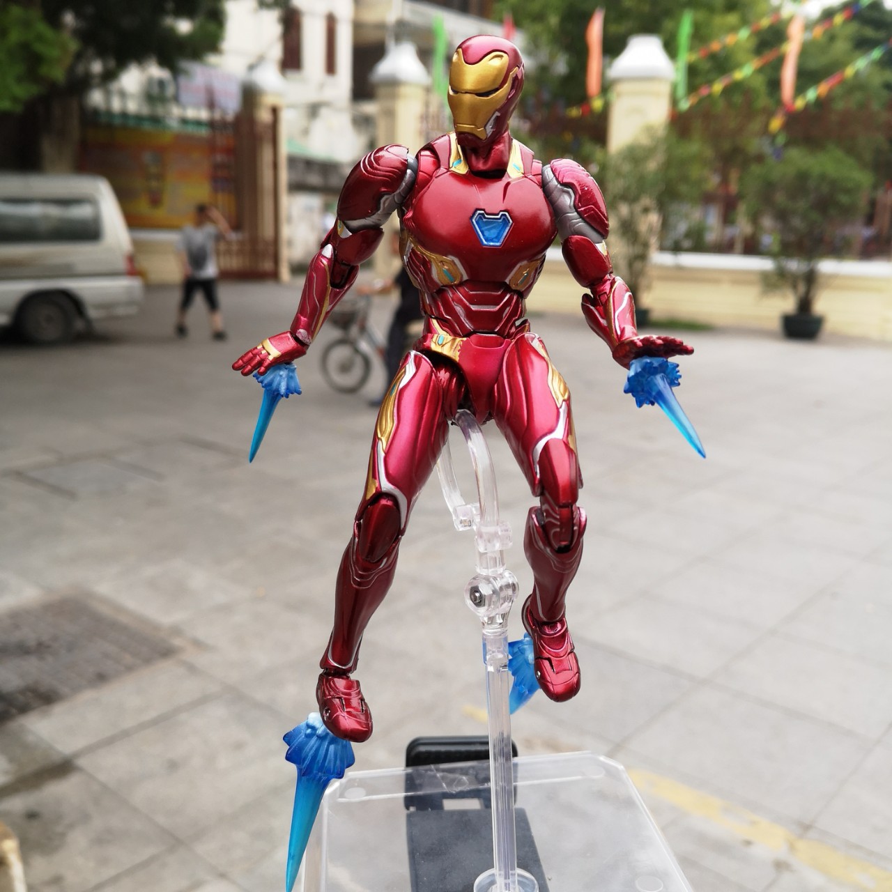 Marvel Avengers Iron Man Wanmark MK50 thế hệ MK85 phiên bản giới hạn di động - Capsule Đồ chơi / Búp bê / BJD / Đồ chơi binh sĩ