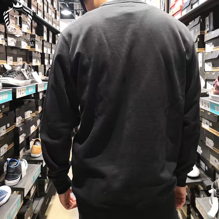 CONVERSE Converse X NBA áo thun nam dài tay thể thao và áo len giải trí 10006672 áo thun nam dài tay có cổ