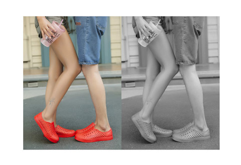 Giày đế xuồng nam sandal đôi nam triều đi biển 2018 Giày lội mới mùa hè chống trượt dép nam và dép nam giày chạy bộ nam