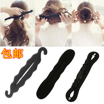 Korean lazy fluffy meatball head flower hair curator upgraded version of the variety of shape artifact braid hair accessories