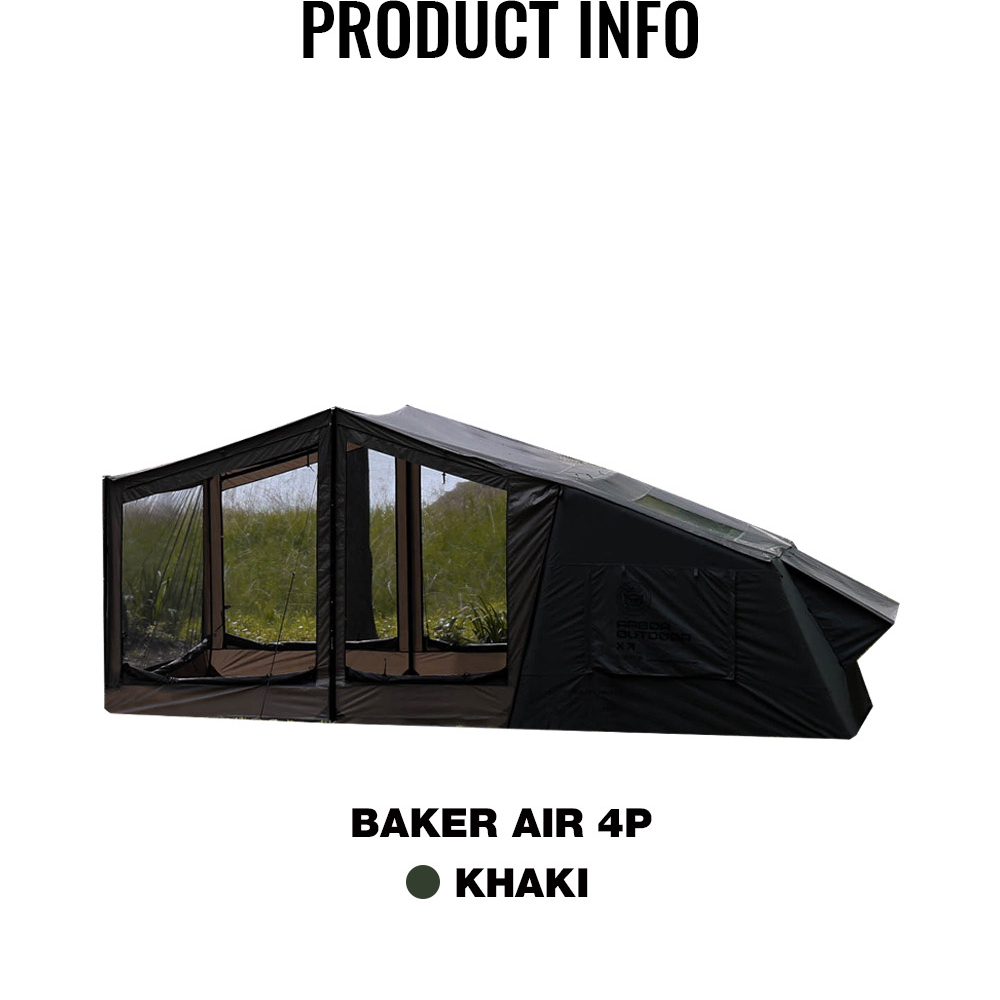 新品】ベイカーエアー4Pbaker 4p（ARBOR outdoor）