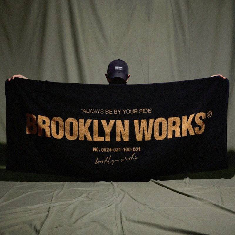 BrooklynWorks Brooklyn Pine Moon joint beach towel outdoor camping beach bath towel bath towel