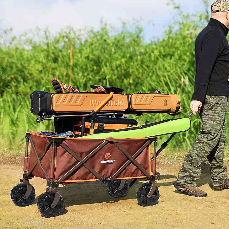 I fly westfield outdoor Hercules outdoor camp folding handcart fishing car tool cart