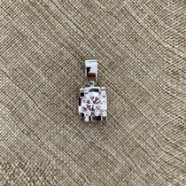 1 009 karat IJ color SI clarity EX cut shaper pendant natural diamonds ba jian ba xin support re-inspection