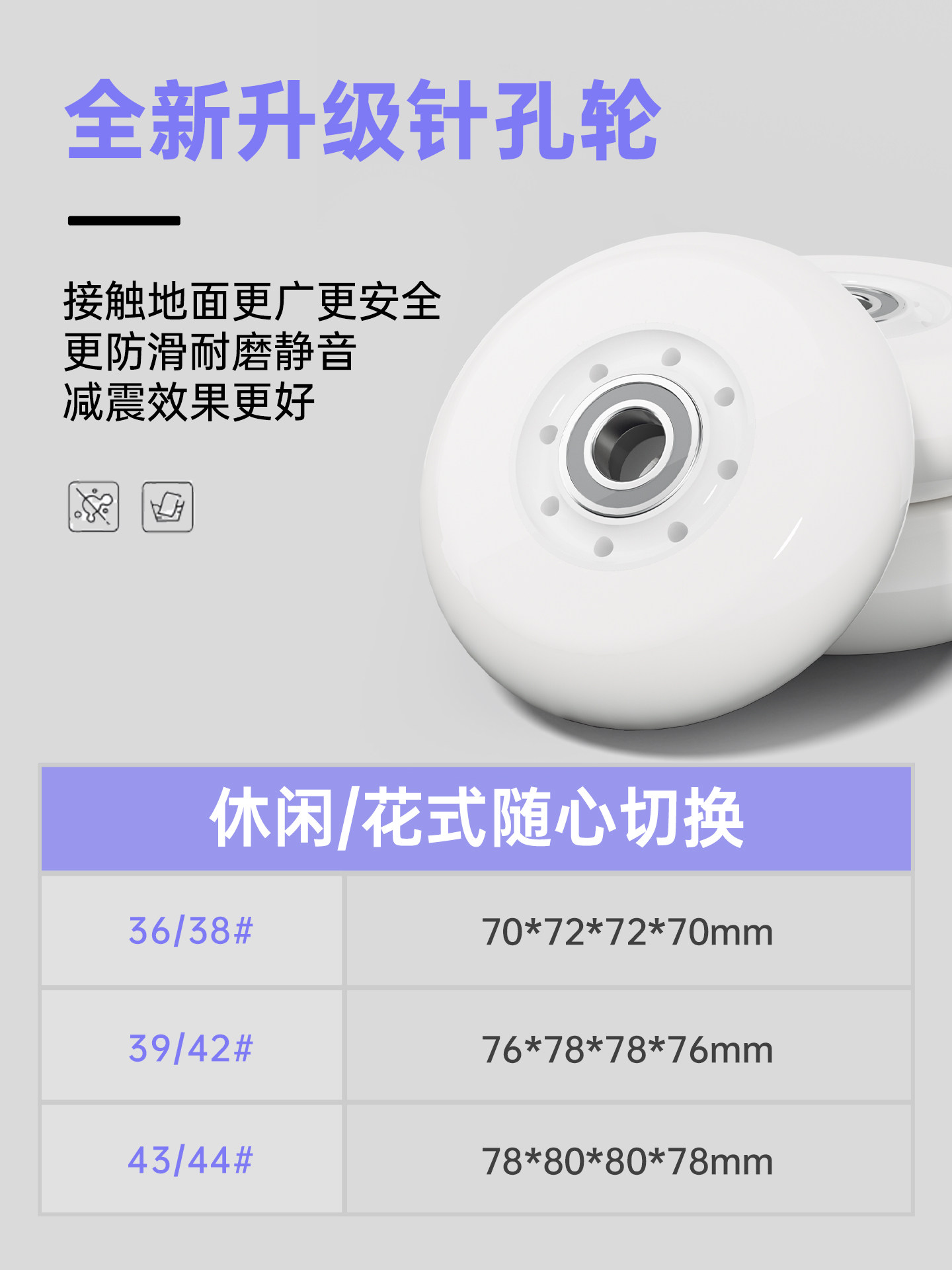 Sway W3 Roller Skates for Adults, Professional Men's and Women's Four-Wheel Inline Skates, Flat Ground, Fancy, Beginner Speed Skating Shoes