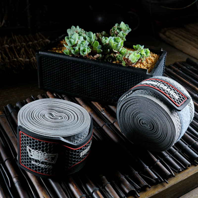 Summitdragon High Bouncy Breathable Boxing Bandage Treasure Gift Box Stock Straight Hair