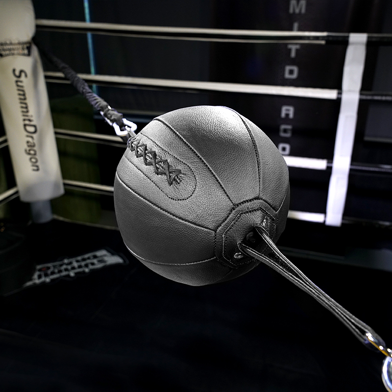 ssummitdragon Adjustable speed leather heaven and earth speed ball Double-headed rebound ball boxing shake chain reaction ball