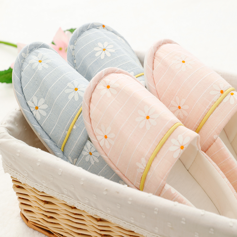 Fudot Moon Shoes Spring Autumn Postnatal Thin Bag Heel Soft Bottom Slippers Women Maternal Summer Non-slip Breathable Indoor Home Shoes