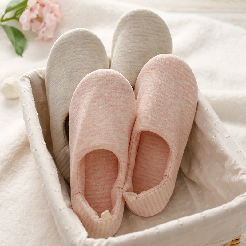 Fudomoon shoes postpartum thin section anti-slip waterproof summer pregnant woman Soft bottom bag heel slippers women indoor breathable home shoes