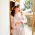 Fuduochunqiuzi quần áo bà bầu không khí cotton kimono đồ ngủ sau sinh cho con bú quần áo ấm nhà dịch vụ phù hợp - Giải trí mặc / Mum mặc Giải trí mặc / Mum mặc