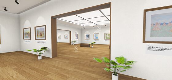 Unity3D Virtual Digital Exhibition Hall, Exhibition Hall, Calligraphy and Painting Exhibition Hall, Art Museum Scene Model Source Code, Interactive and Navigable