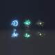 Unity Cartoon Magic Skill Special Effects Stylized Element Splash Package Vol11.3