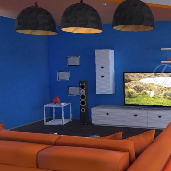 Unity3D Indoor Residential Room Game Scene with Interactive Roaming, Complete Project with Source Code Files