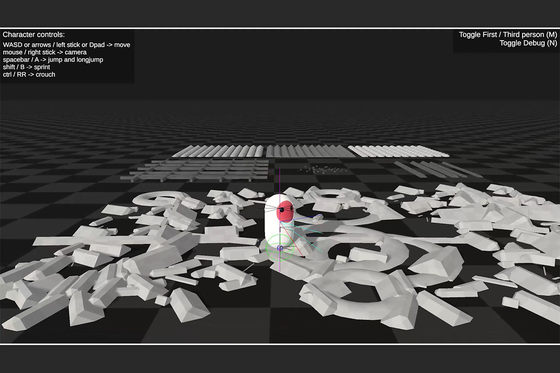 Unity Third-Person Character Controller Physics Character Controller 6.0.0