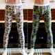 Phiên bản Hàn Quốc của quần dài nam một mảnh vải cotton mỏng phần nam ấm áp nam thanh niên sexy hợp thời trang cá tính quần nam - Quần nóng lên