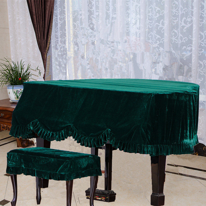 Kaiyan multi-color gold velvet grand piano cover Grand piano cover Piano cover dust cover customized various sizes