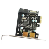 PCI-E TO USB 3.0 ТАБЛИЦА СТОЛОКОГО СТОЛОКА USB3.0 FRODE 19/20PIN Интерфейс DUAL USB3.0