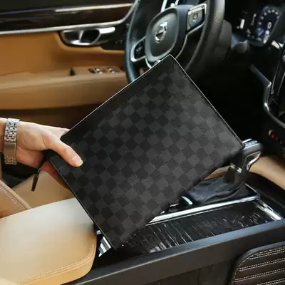 Hong Kong I Tgreg trendy envelope fashion men's large capacity bag men's wallet business small square bag