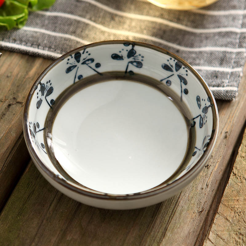 Japanese dip creative little dish suits for ipads plate of household snack dishes butterfly small plate ceramic plate