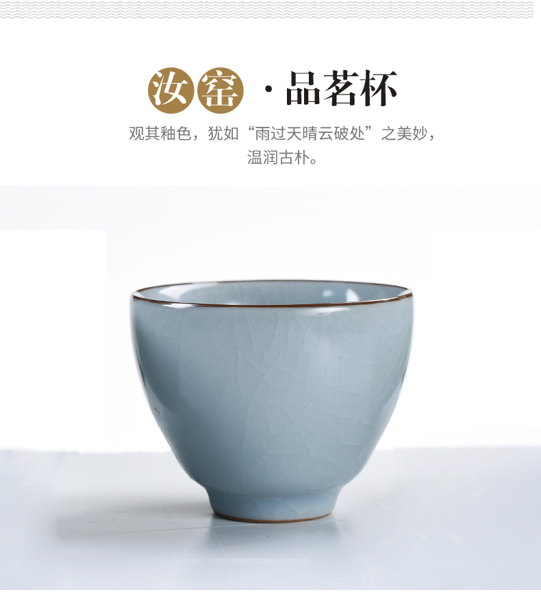 Kung fu tea masters cup your up with azure beautiful pavilion open tea cups porcelain sample tea cup, single CPU small bowl