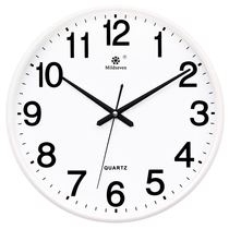 Seven Star Living Room Bedroom Wall Clock Quartz Simple Korean Style Fashion Silent Movement Wall Clock