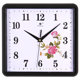 Square Clock Wall Clock for Living Room, Stylish and Simple, Silent Bedroom Home Use, Personalized Quartz Clock Wall Hanging
