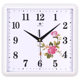 Square Clock Wall Clock for Living Room, Stylish and Simple, Silent Bedroom Home Use, Personalized Quartz Clock Wall Hanging