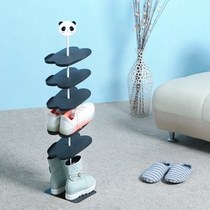 Cartoon three-dimensional childrens adult shoe rack Floor-standing storage shoe rack Living room shoe rack