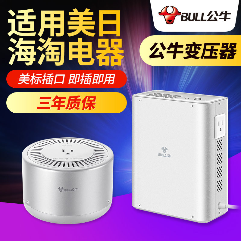 Bull transformer 220V to 110V 110V to 220V Japan and the United States electrical converter voltage 100V