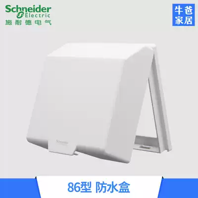 Schneider Tianjia series waterproof switch socket wall panel waterproof box splash-proof and dustproof