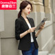 White small suit jacket women's spring and autumn 2022 new Korean version of the slim short section small casual thin section suit summer