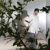 SPOT PRIMEE SIDE-POCKET SHIRT LOOSE DRAWSTRING LARGE POCKET LONG-SLEEVED SHIRT